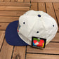 Mickey Mouse Par Excellence Golf Graphic Hat | Snap Back | Vintage 2000s Disney Cartoon White Cap |