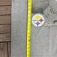 Pittsburgh Steelers Legends Of The Game Graphic Tee | Size Large | Vintage 1990s NFL Football Grey T-Shirt |