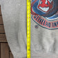 Cleveland Indians 1997 American League Champions Graphic Crewneck | Size X-Large | Vintage 1990s MLB Baseball Grey Sweater |