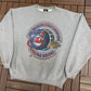 Cleveland Indians 1997 American League Champions Graphic Crewneck | Size X-Large | Vintage 1990s MLB Baseball Grey Sweater |