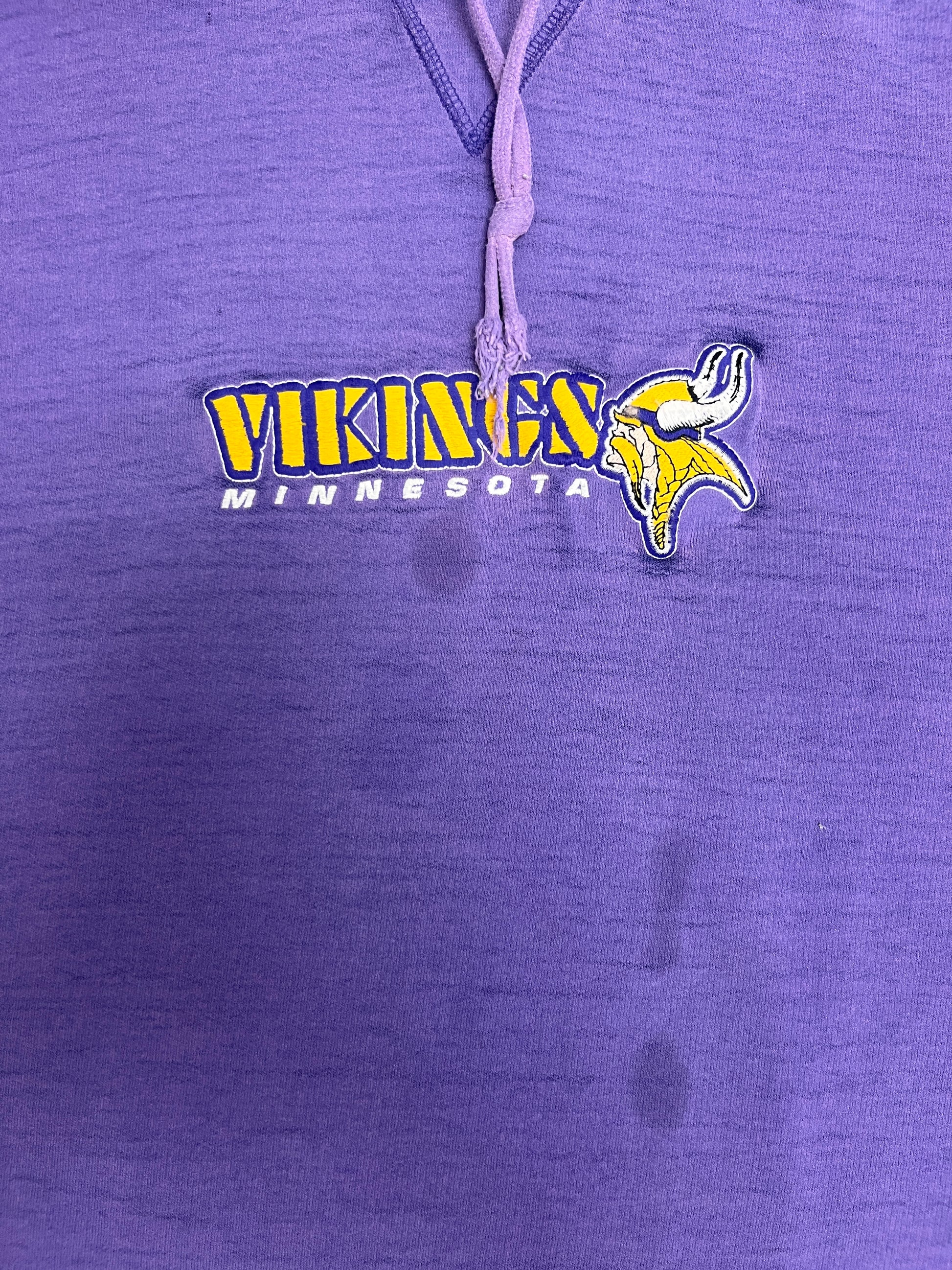 Vintage 00s Purple NFL Minnasota Vikings Sweatshirt - XX-Large