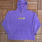 Minnesota Vikings Embroidered Graphic Hoodie | Size XX-Large | Vintage 2000s NFL Football Purple Sweater |