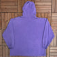 Minnesota Vikings Embroidered Graphic Hoodie | Size XX-Large | Vintage 2000s NFL Football Purple Sweater |