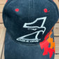 Eagle One Mark Martin Graphic Hat | Strap Back | Vintage 1990s NASCAR Racing Black Cap |