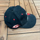 Eagle One Mark Martin Graphic Hat | Strap Back | Vintage 1990s NASCAR Racing Black Cap |