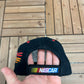 Eagle One Mark Martin Graphic Hat | Strap Back | Vintage 1990s NASCAR Racing Black Cap |