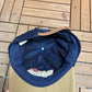 Labatt Blue Embroidered Graphic Hat | Leather Clasp Back | Vintage 1990s Promotional Blue Cap |