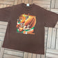 Cleveland Browns Graphic Tee | Size X-Large | Vintage 2000s NFL Football Brown T-Shirt |