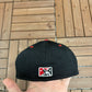 Ottawa Lynx Embroidered Graphic Hat | Size 7 1/2 | Vintage 2000s MiLB Baseball Black Cap |