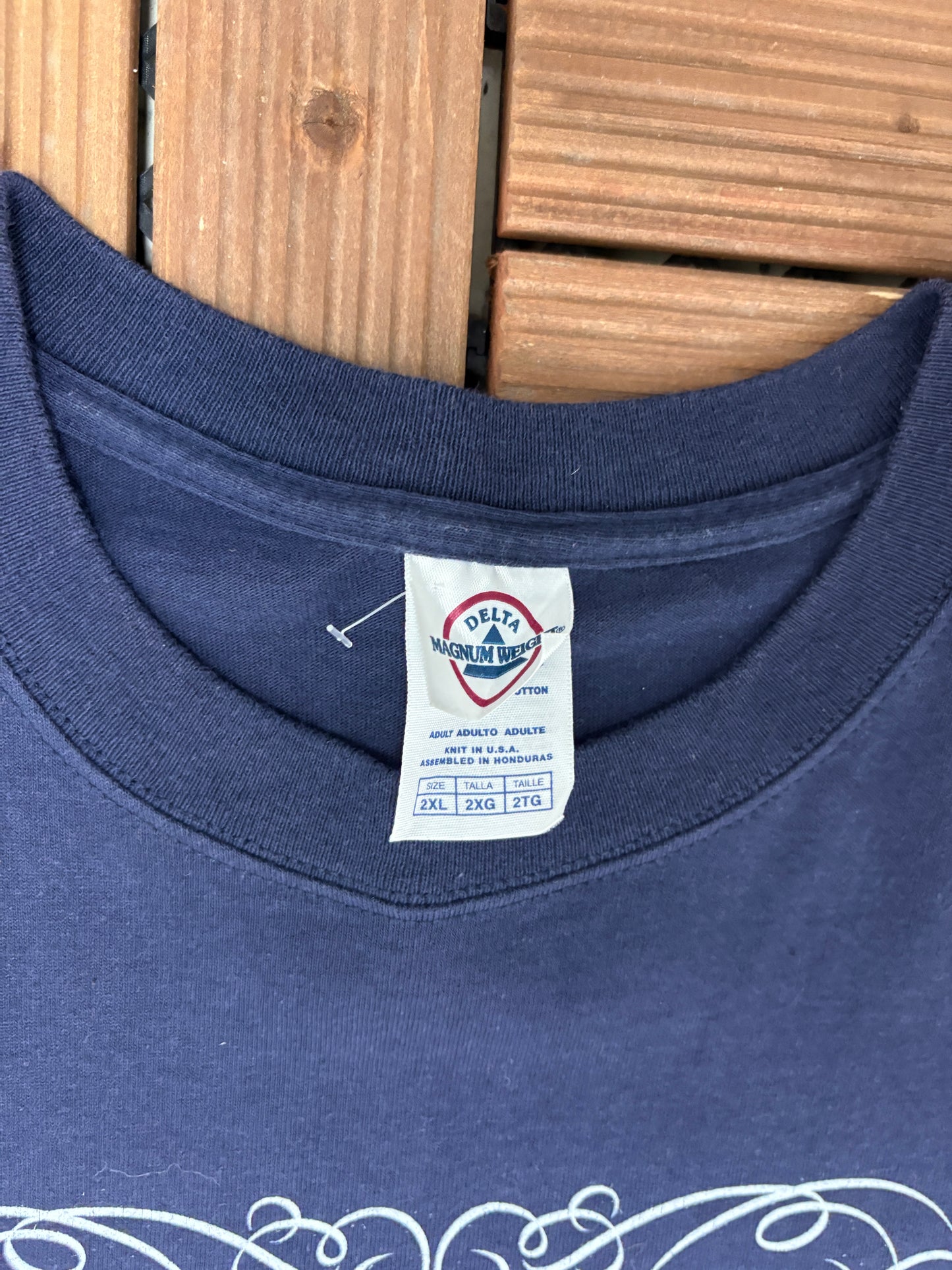 Nickelback 2005 Graphic Tee | Size XX-Large | Vintage 2000s Rock Band Blue T-Shirt |