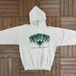 Philadelphia Eagles Graphic Hoodie | Size X-Large | Vintage 1990s NFL Football Grey Sweater |