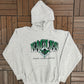 Philadelphia Eagles Graphic Hoodie | Size X-Large | Vintage 1990s NFL Football Grey Sweater |