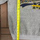 University of Michigan Wolverines Graphic Hoodie | Size Small | Vintage 1990s College Grey Sweatshirt |