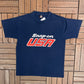 Snap-On USA Graphic Tee | Size Large | Vintage 1990s Promotional Blue T-Shirt |