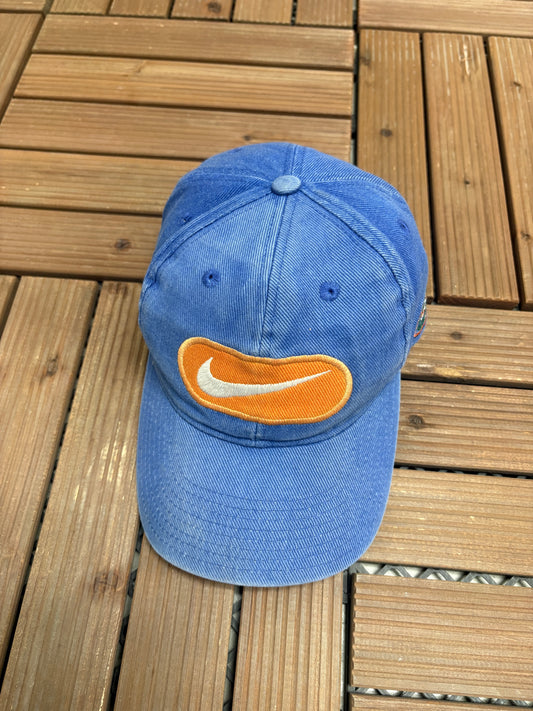 Florida Gators Nike Graphic Hat | Snap Back | Vintage 2000s College Blue Cap |