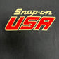 Snap-On USA Graphic Tee | Size Large | Vintage 1990s Promotional Blue T-Shirt |