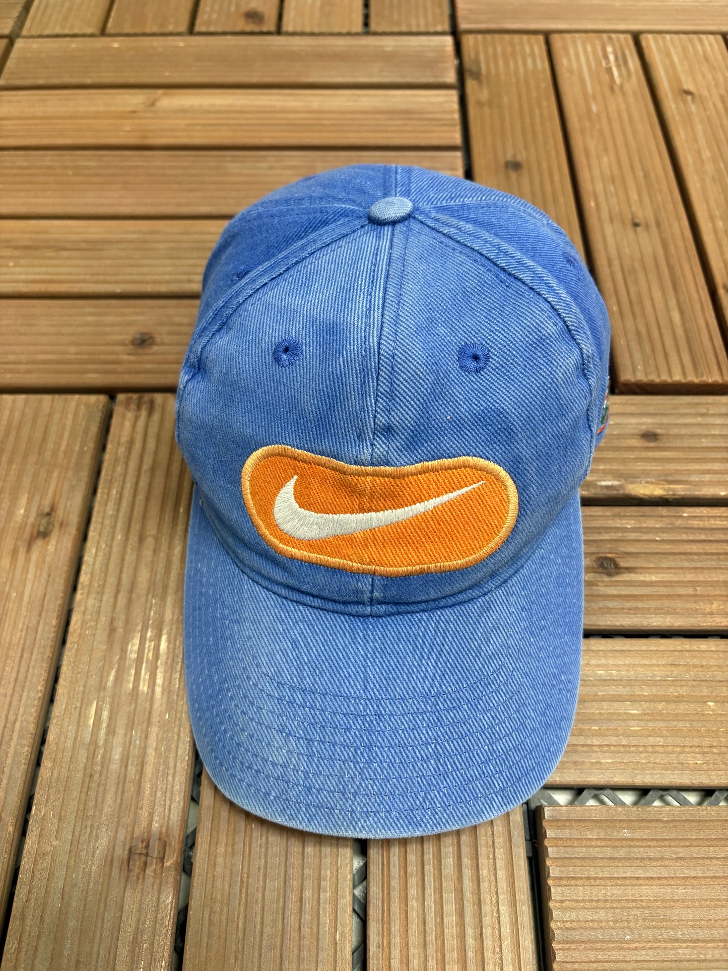 Florida Gators Nike Graphic Hat | Snap Back | Vintage 2000s College Blue Cap |