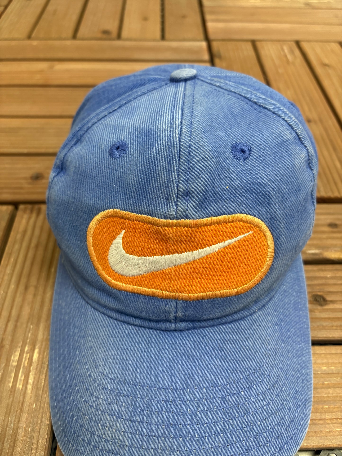 Florida Gators Nike Graphic Hat | Snap Back | Vintage 2000s College Blue Cap |