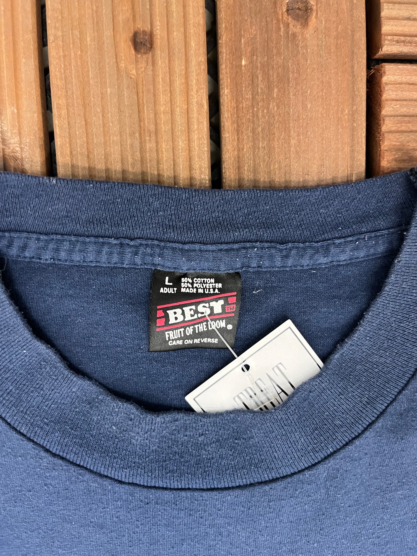 Snap-On USA Graphic Tee | Size Large | Vintage 1990s Promotional Blue T-Shirt |