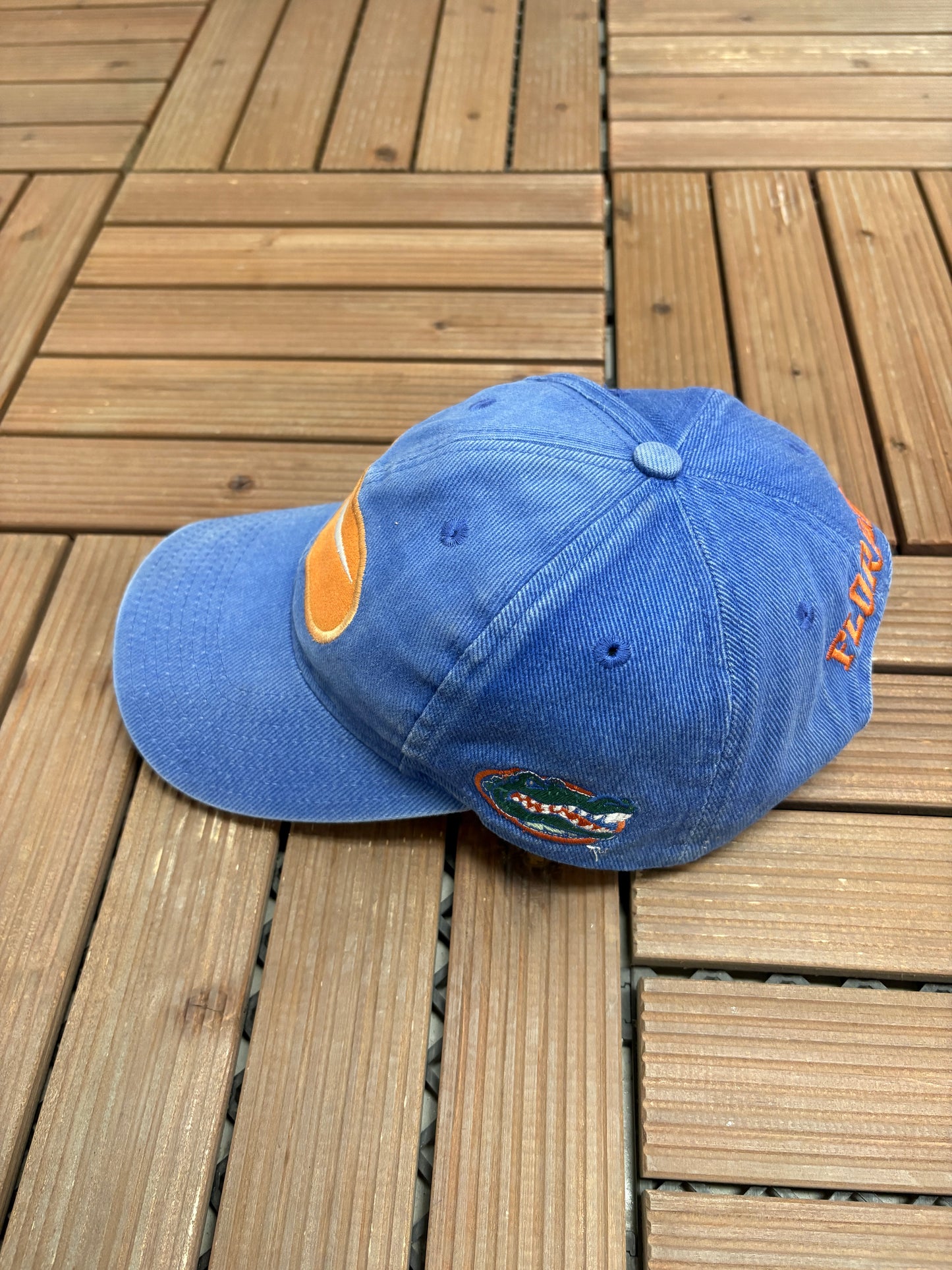Florida Gators Nike Graphic Hat | Snap Back | Vintage 2000s College Blue Cap |