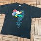 Pepsi Woodstock '94 Graphic Tee | Size X-Large | Vintage 1990s Music Festival Black T-Shirt |