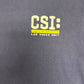 CSI: Las Vegas Unit Graphic Tee | Size X-Large | Vintage 2000s Promotional Blue T-Shirt |