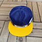 Minnesota Vikings Helmet Design Graphic Hat | Snap Back | Vintage 1990s NFL Football Purple Cap |