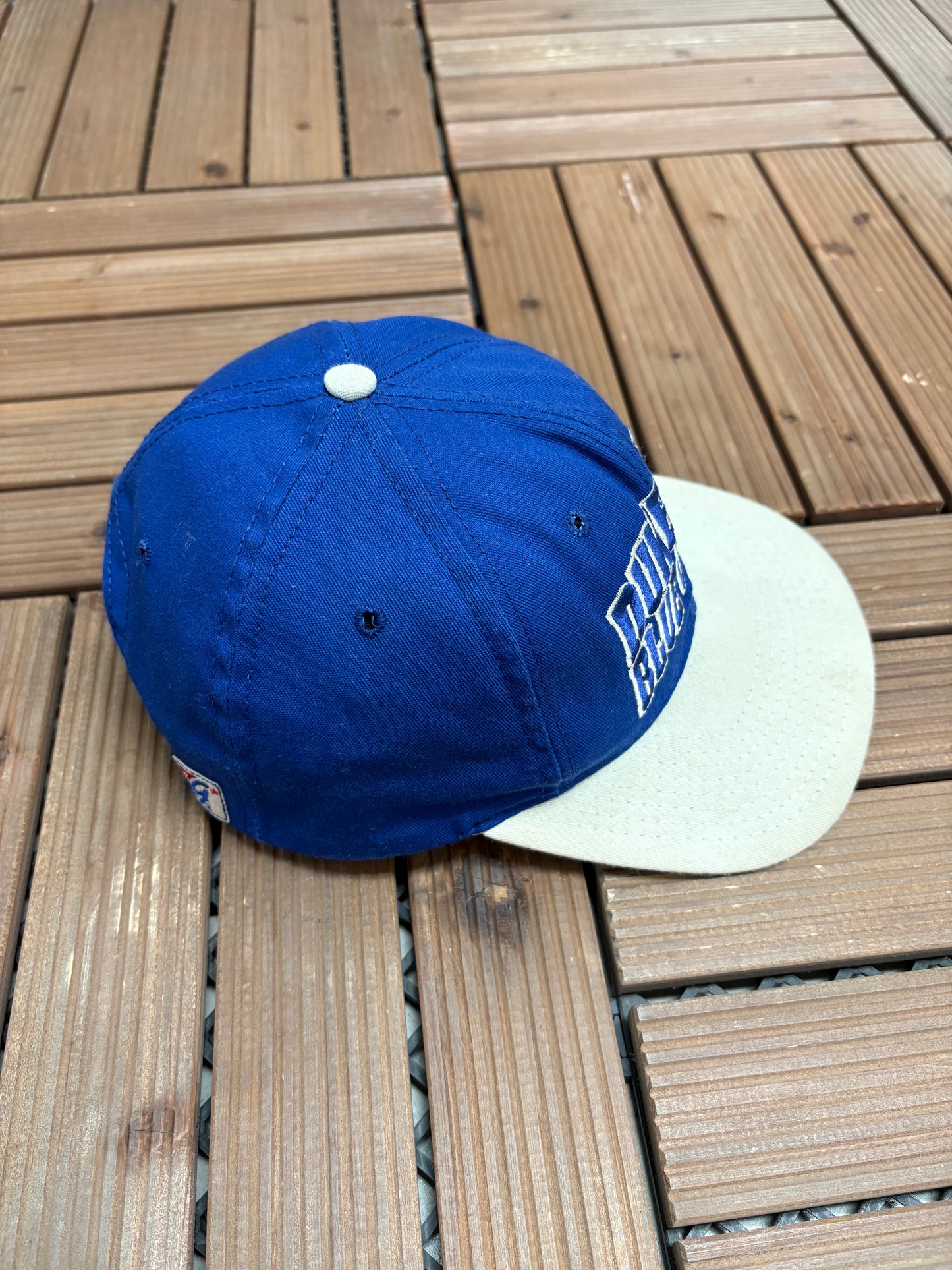 Duke Blue Devils Embroidered Hat | Snap Back | Vintage 1990s College Blue Cap |