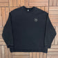 Adidas x Stella McCartney Graphic Crewneck | Size Medium | Designer Branded Black Sweater |