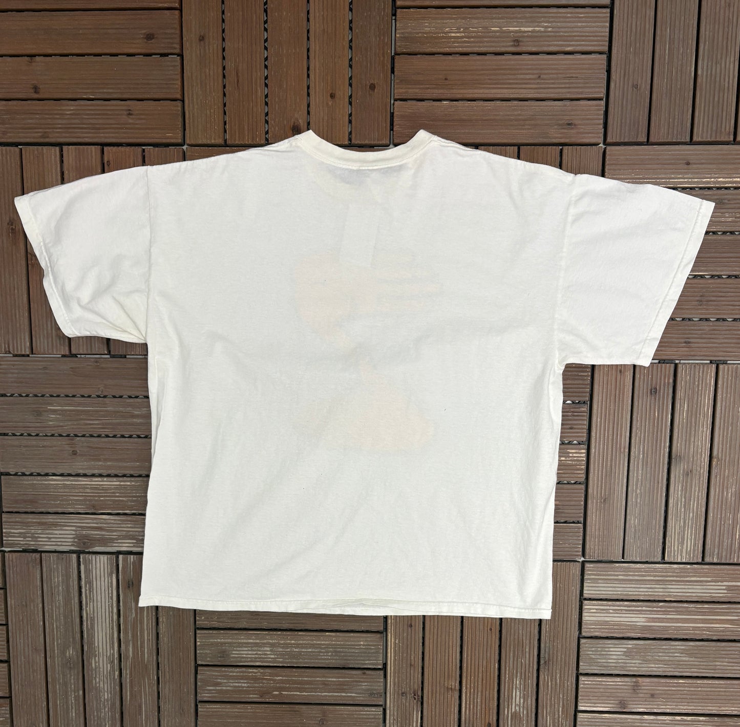 Tampa Bay Buccaneers Let's Go Bucs Graphic Tee | Size X-Large | Vintage 2000s NFL Football White T-Shirt |