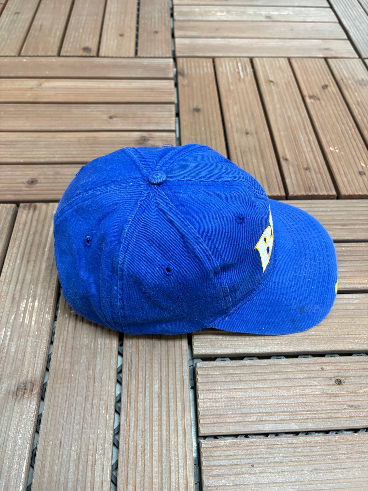 Labatt Blue Graphic Hat | Snap Back | Vintage 1990s Promotional Blue Cap |