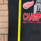 Detroit Red Wings Stanley Cup Champions 2002 Graphic Tee | Size X-Large | Vintage 2000s NHL Hockey Black T-Shirt |