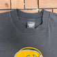 Iowa Hawkeyes Graphic Tee | Size Large | Vintage 1980s College Black T-Shirt |