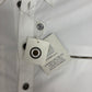 Versace Jeans Couture Button Down Shirt | Size Medium | Branded White Button Down Collared Shirt |