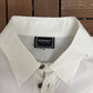Versace Jeans Couture Button Down Shirt | Size Medium | Branded White Button Down Collared Shirt |