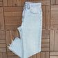 Levi Strauss & Co 550 Relaxed Fit Blue Denim Jeans | Size 34 x 30 | Vintage 1990s Levi's Light Blue Jeans |
