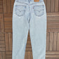 Levi Strauss & Co 550 Relaxed Fit Blue Denim Jeans | Size 34 x 30 | Vintage 1990s Levi's Light Blue Jeans |