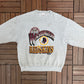 Washington Redskins Graphic Crewneck | Size X-Large | Vintage 1990s NFL Football Distressed Grey Sweater |