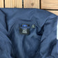 New England Patriots Graphic Windbreaker | Size X-Large | Vintage 2000s NFL Football Blue Windbreaker Jacket |