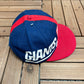 New York Giants Super Bowl XXI World Champs Graphic Hat | Snap Back | Vintage 1980s NFL Football Blue Cap |