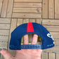 New York Giants Super Bowl XXI World Champs Graphic Hat | Snap Back | Vintage 1980s NFL Football Blue Cap |