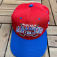 Montreal Canadiens Stitched Graphic Hat | Snap Back | Vintage 1990s NHL Hockey Red Cap |