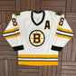 Boston Bruins Cam Neely Hockey Jersey | Size Medium | Vintage 1990s NHL Hockey CCM White Jersey |