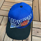 Las Vegas Motor Speedway 1999 Graphic Hat | Snap Back | Vintage 1990s Blue NASCAR Cap |