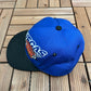 Las Vegas Motor Speedway 1999 Graphic Hat | Snap Back | Vintage 1990s Blue NASCAR Cap |