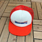 Molson Indy Grand Prix of Toronto Graphic Hat | Snap Back | Vintage 1980s Racing White Cap |