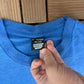 Chicago Cubs Graphic Tee | Size Large | Vintage 1980s MLB Baseball Blue T-Shirt |