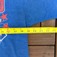 Chicago Cubs Graphic Tee | Size Large | Vintage 1980s MLB Baseball Blue T-Shirt |
