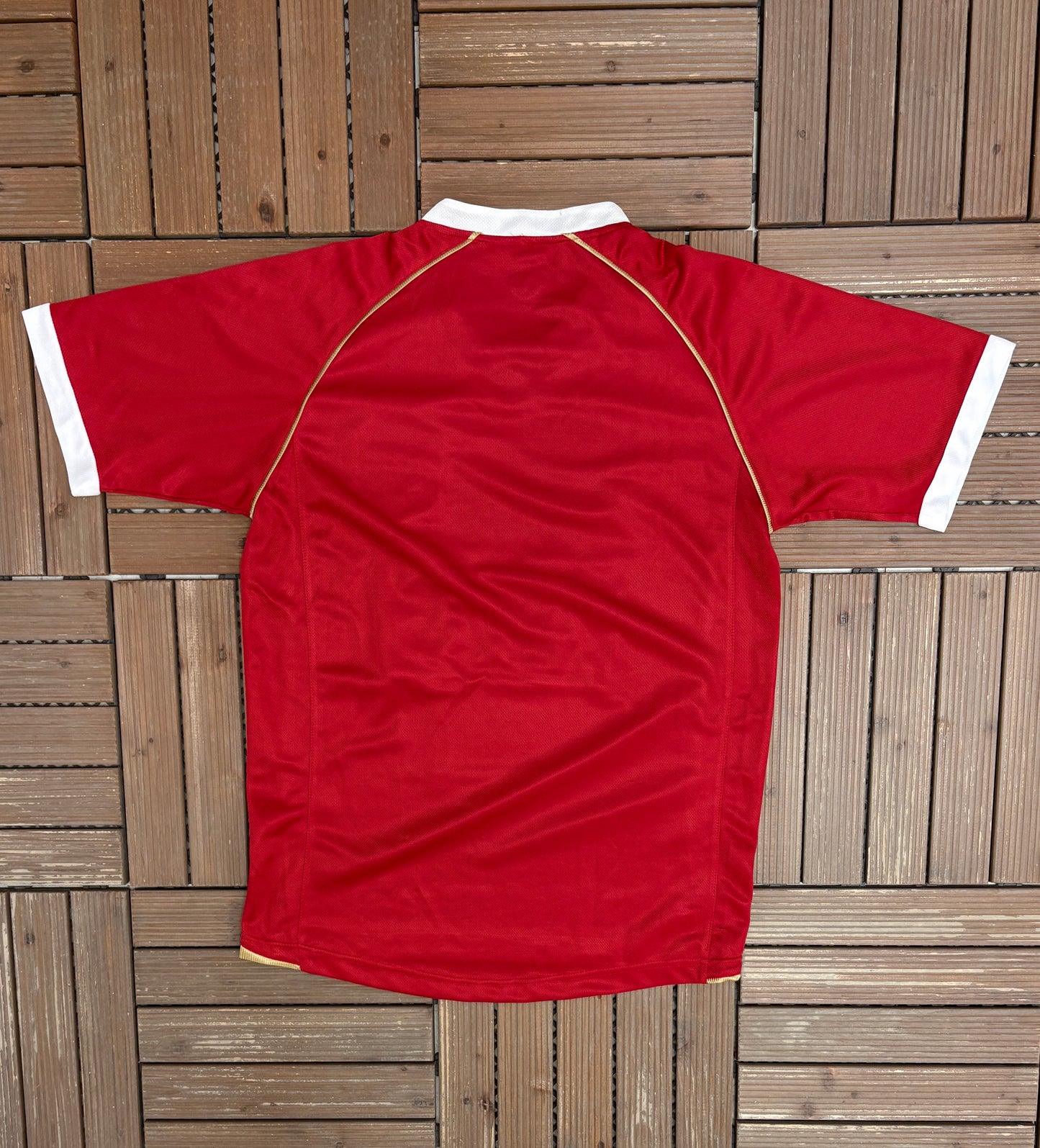 Manchester United 2006-2007 Home Kit | Size Large | Vintage 2000s EPL Soccer Red Jersey |