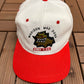 Madison Mad Dogs Embroidered Hat | Snap Back | Vintage 1990s Indoor Football League IFL White Cap |